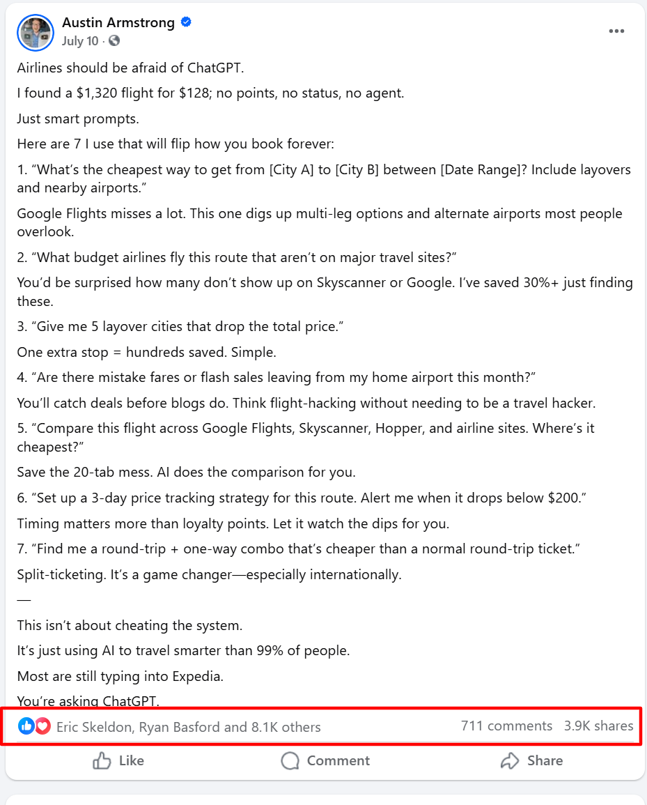 Viral thread example 6
